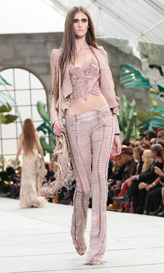 Illustration for article titled Roberto Cavalli: Slinky Flappers Meet Rich Hippies
